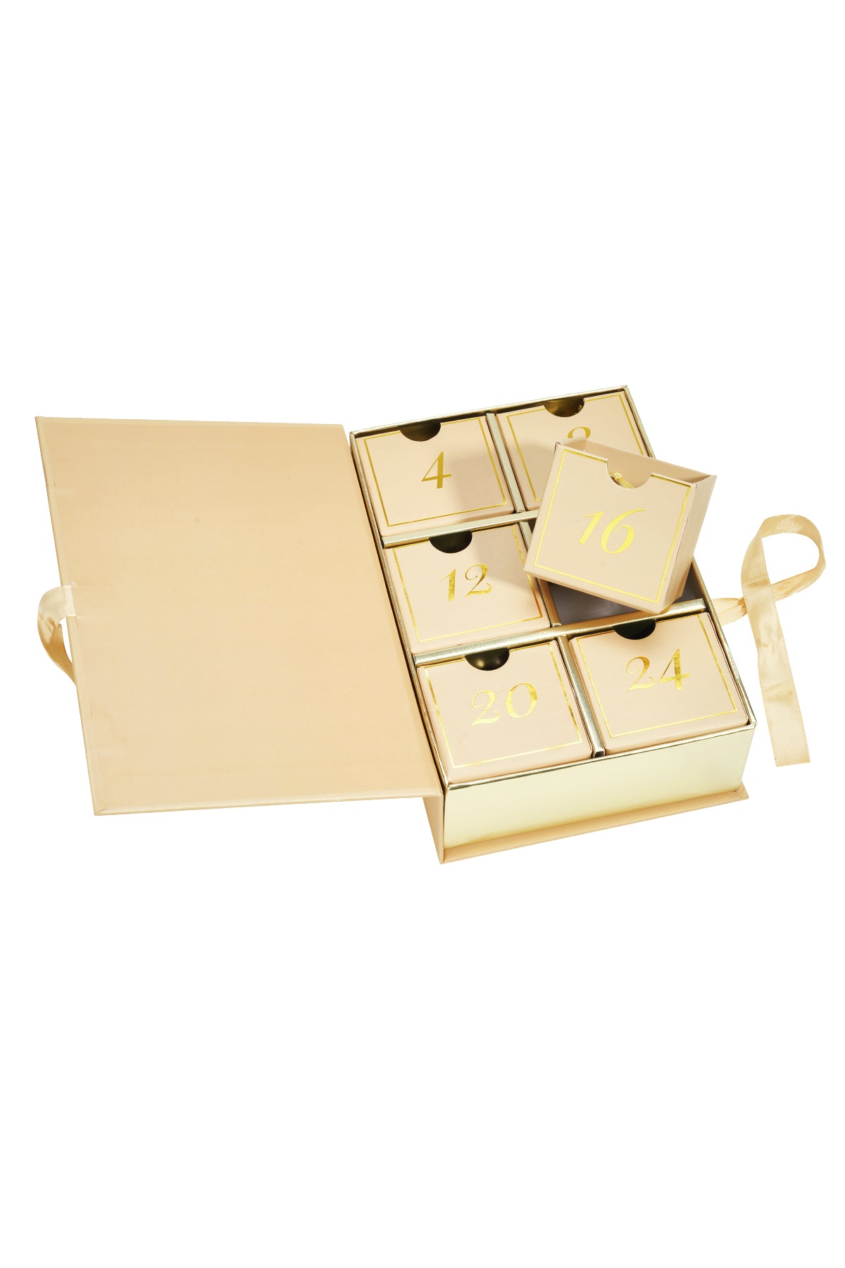 Weihnachts-Adventskalender Rechteck Casual Edelstahl Weihnachten
