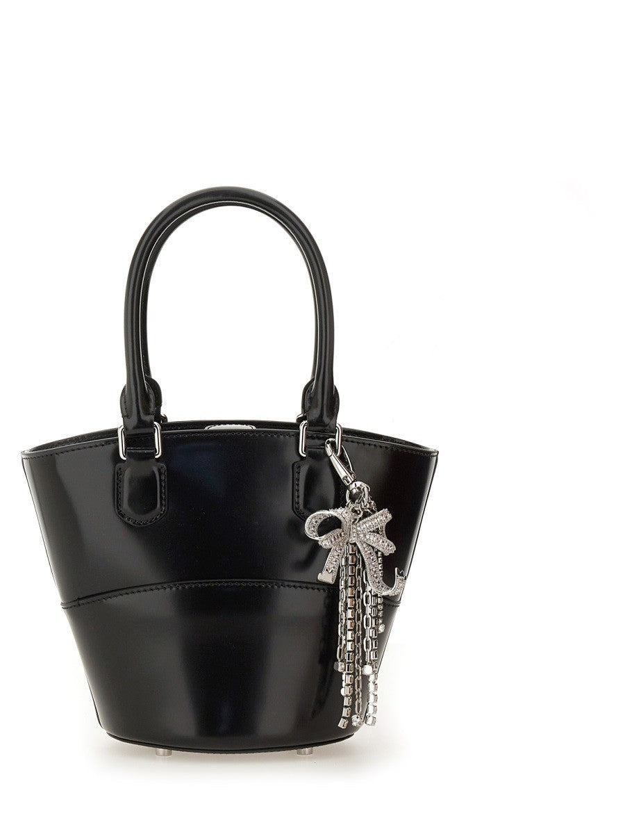 Leder Shopper Mit CHARM