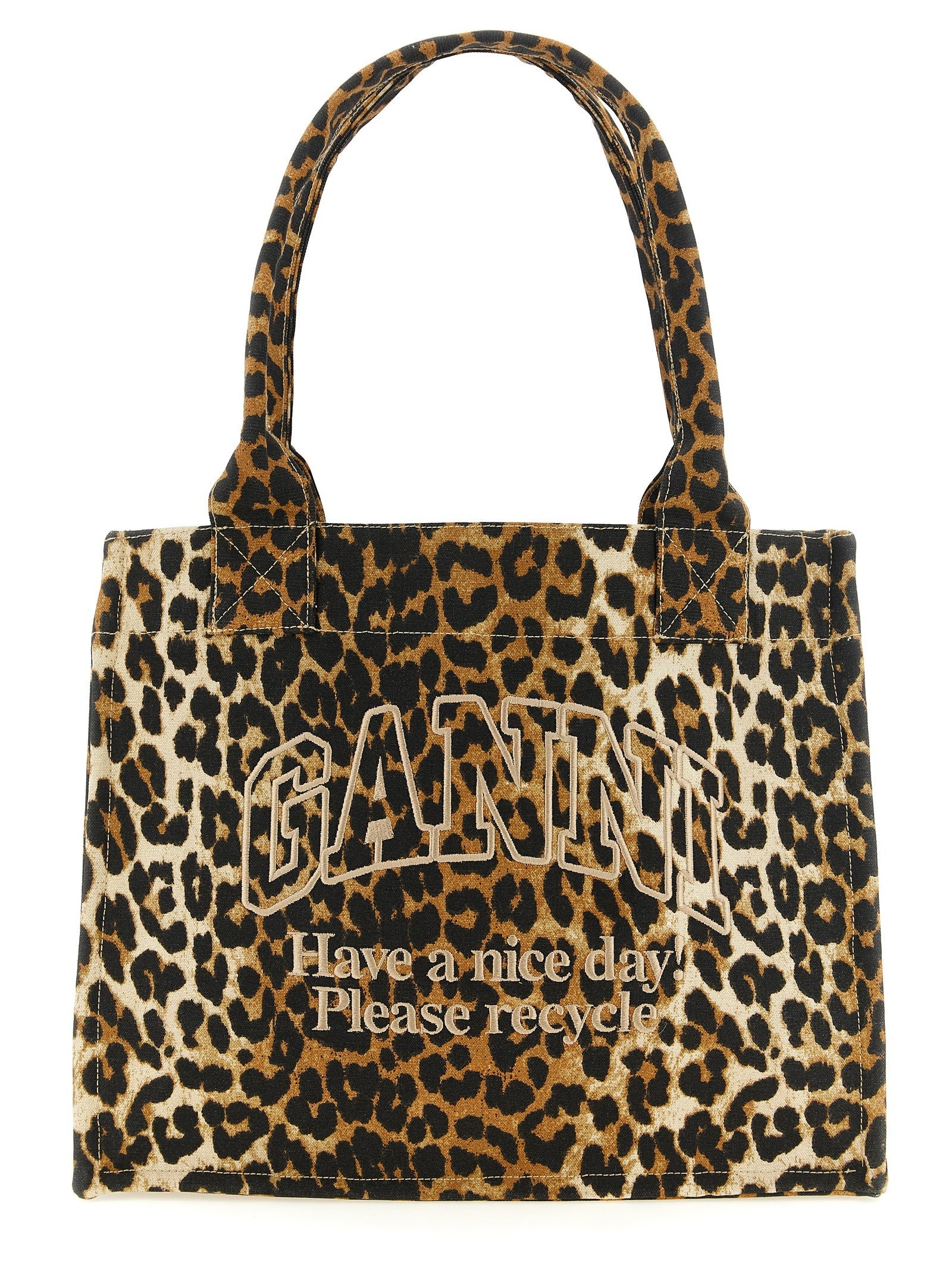 'Leopard' Große Einkaufs Tasche