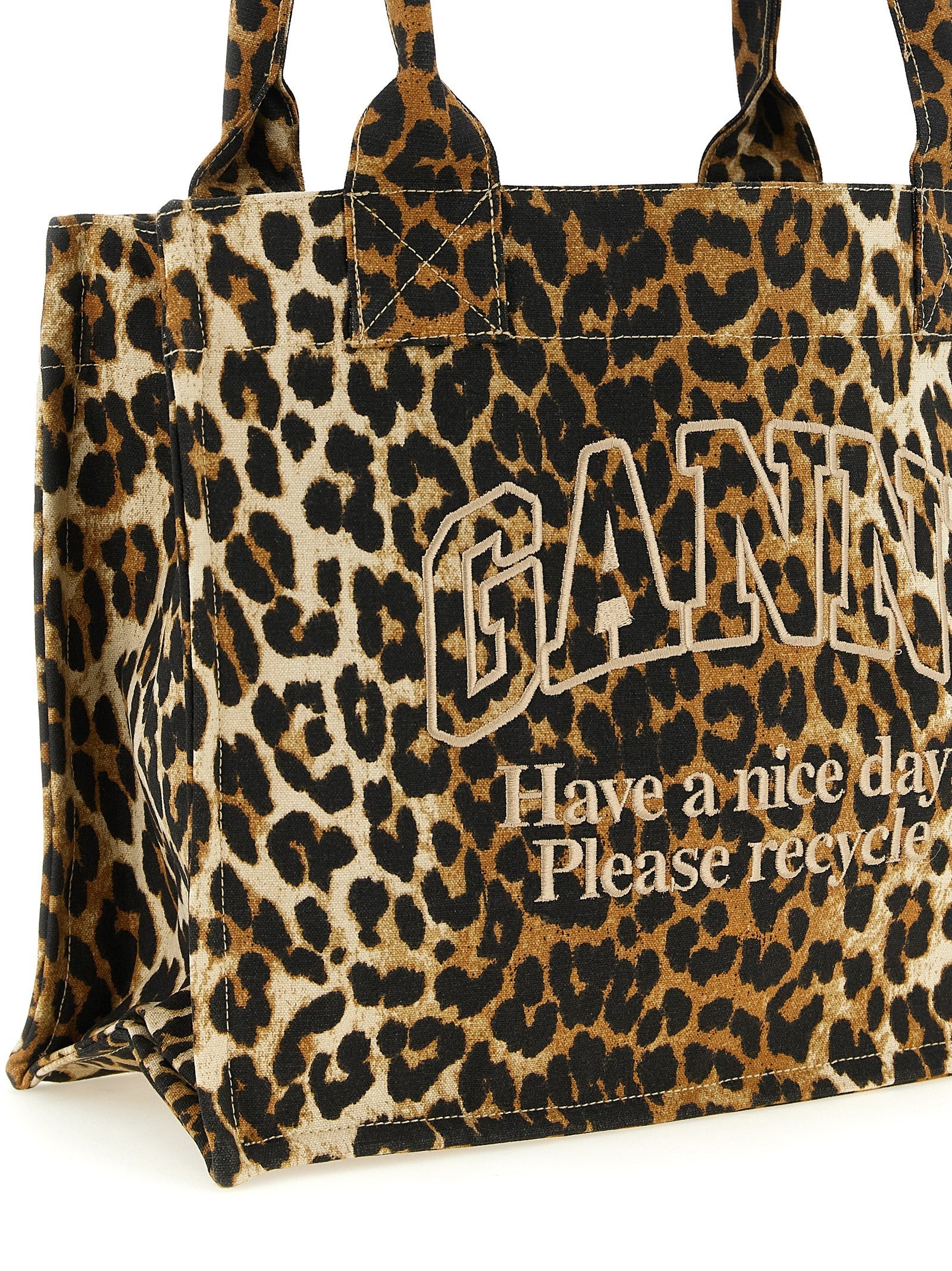 'Leopard' Große Einkaufs Tasche