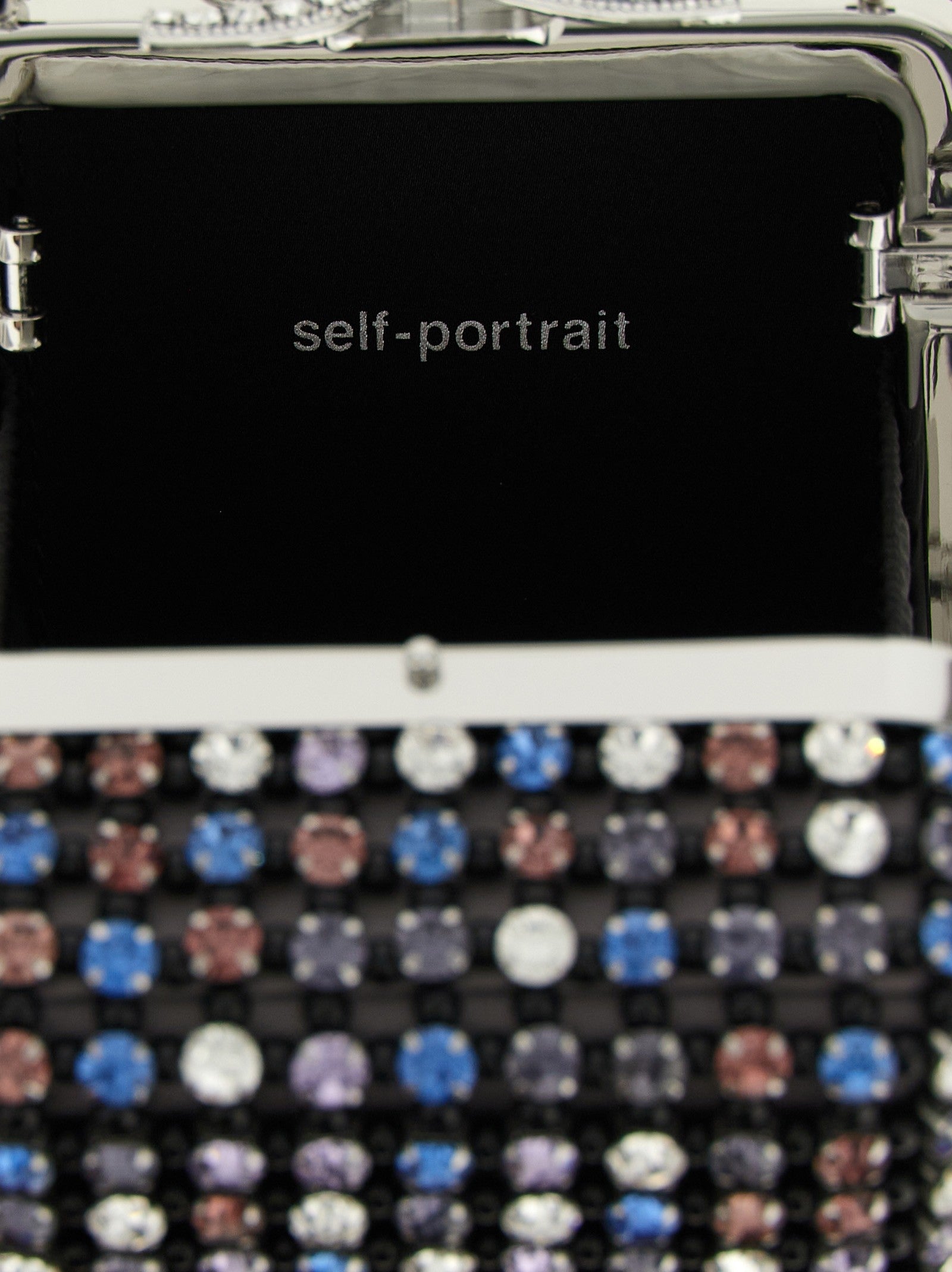 'Multi Crystal Chainmail' Handtasche