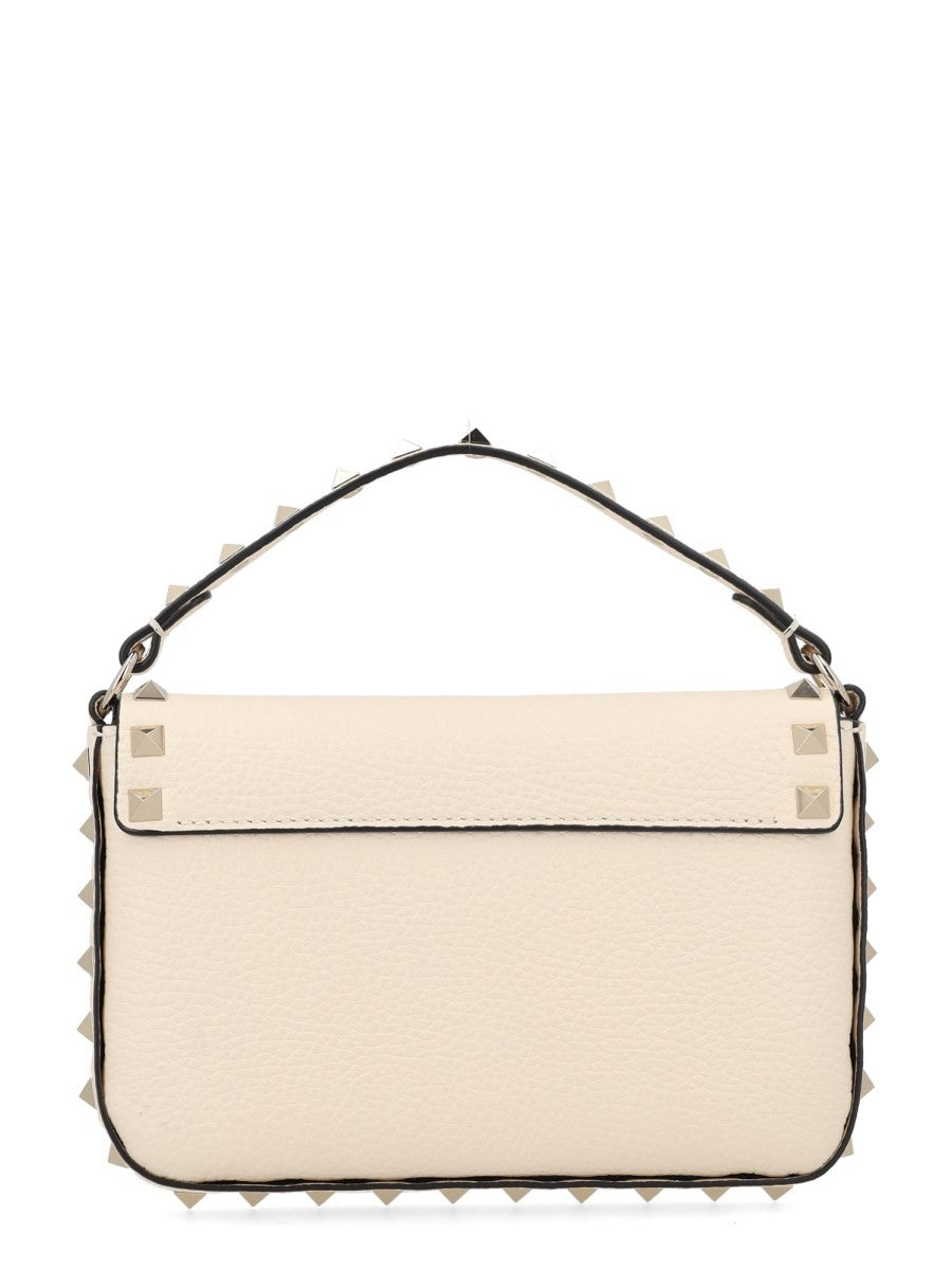 Etui ROCKSTUD IN VITELLO GRANATO