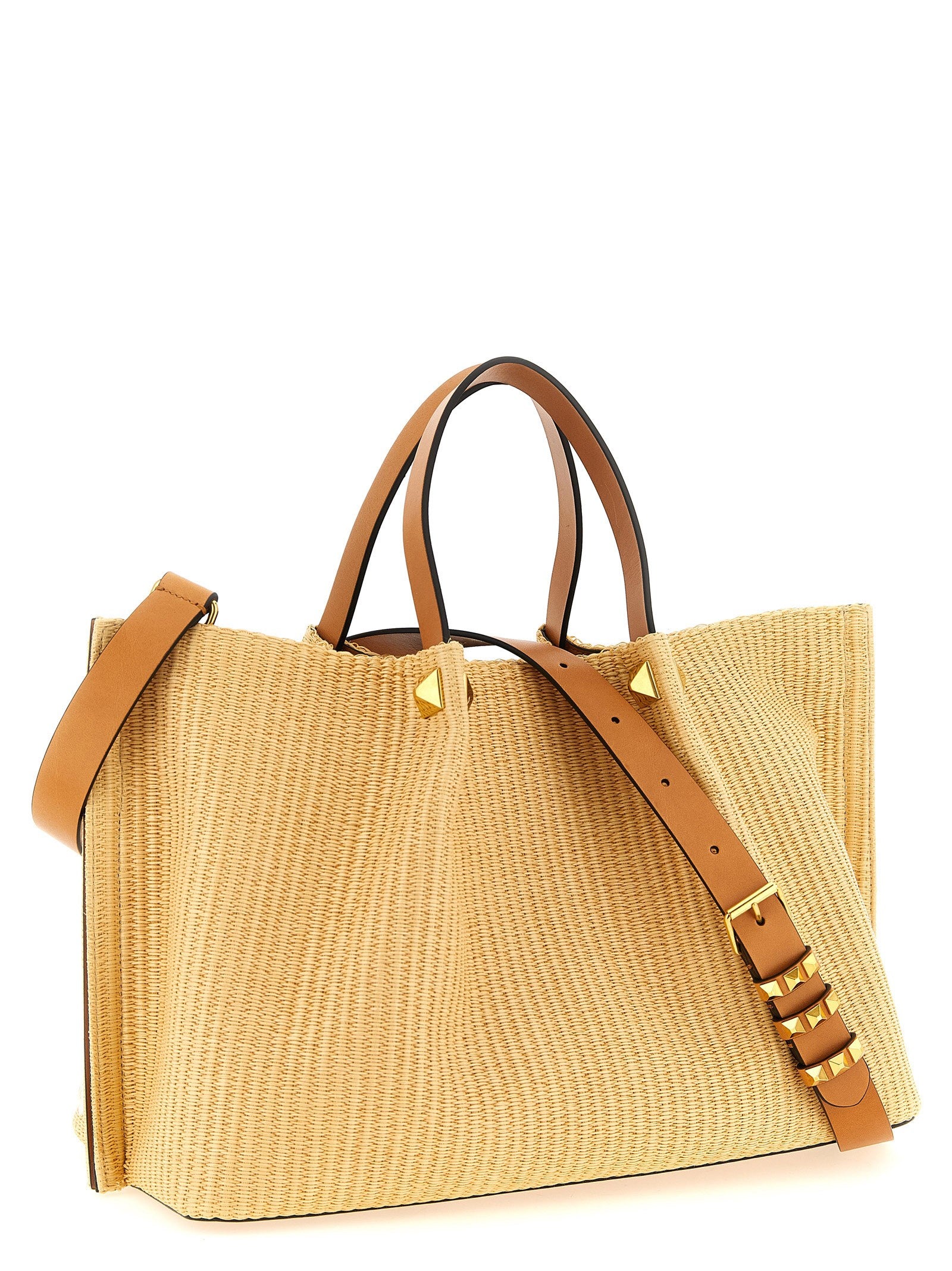 Einkaufs Valentino Garavani Medium raffia