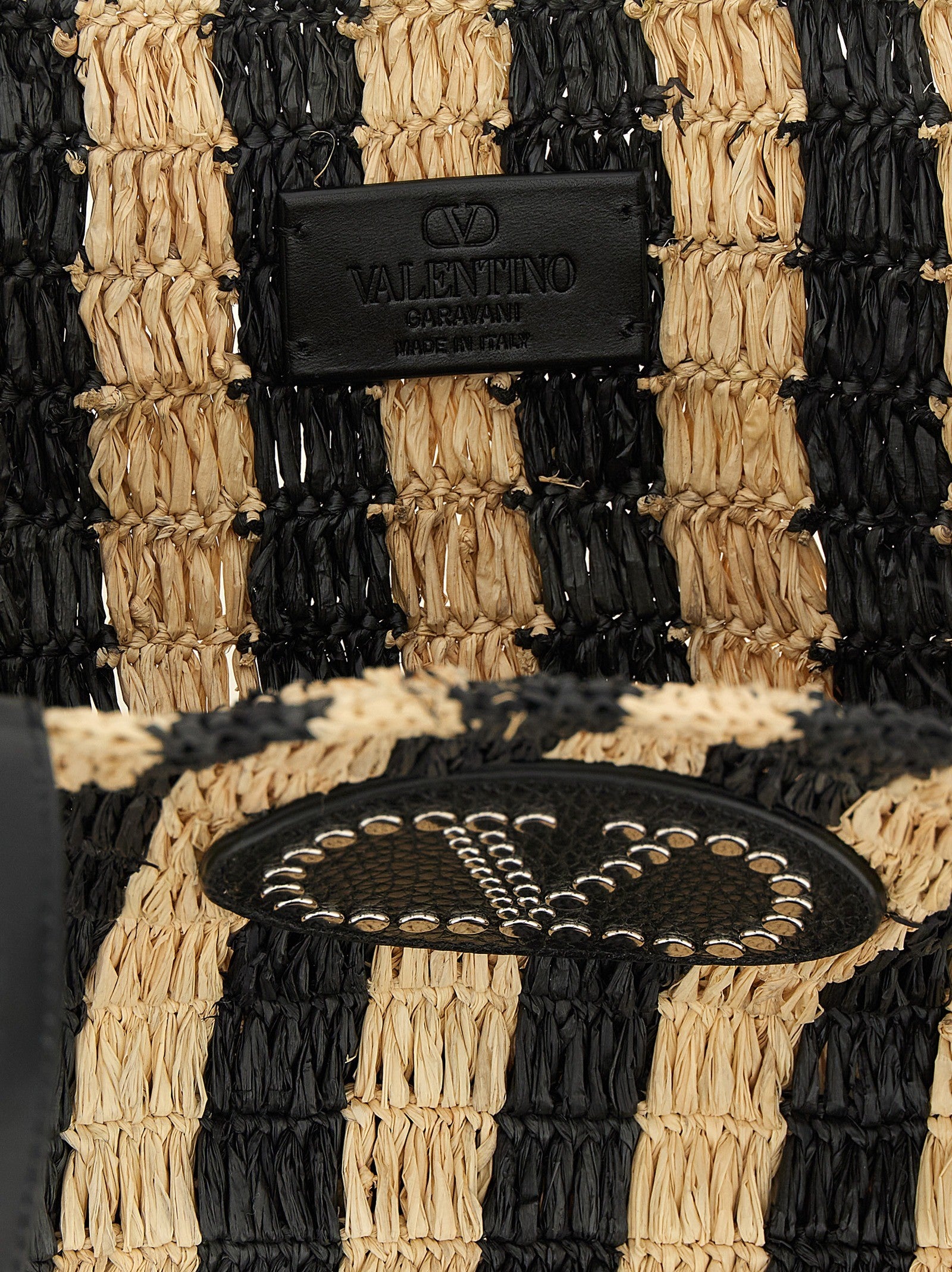 Einkaufs Valentino Garavani raffia
