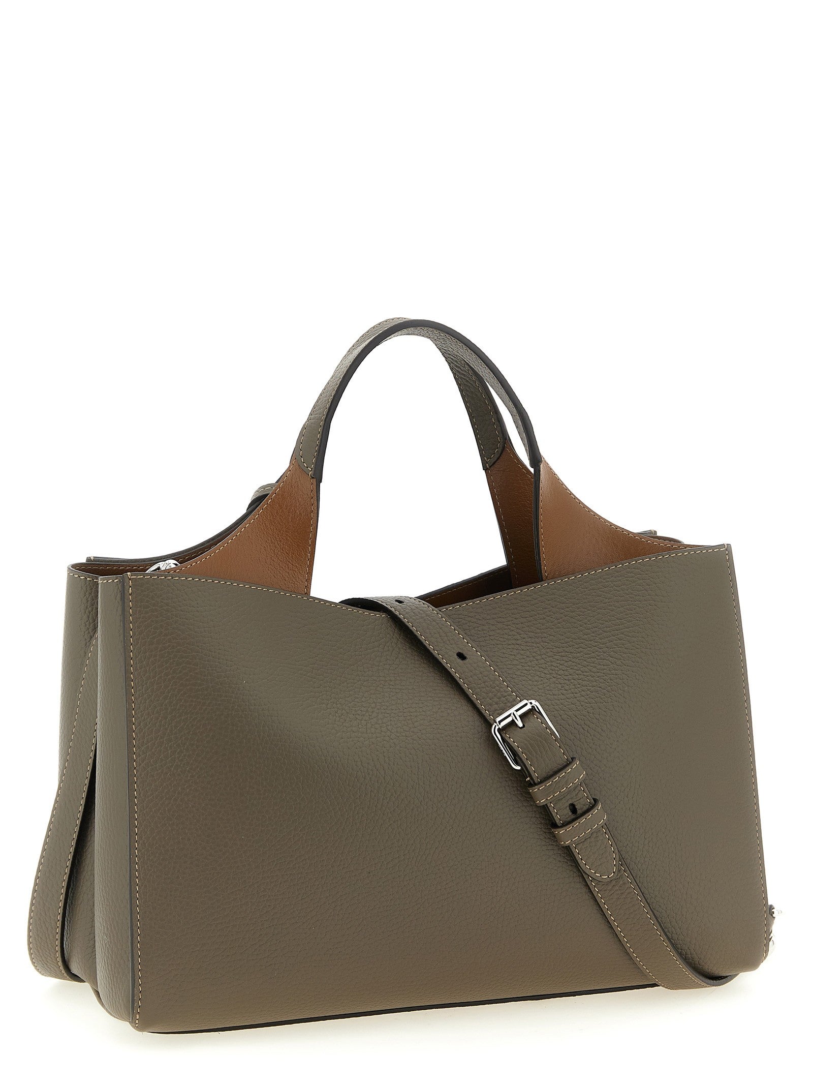Kleine Leder Beuteltasche