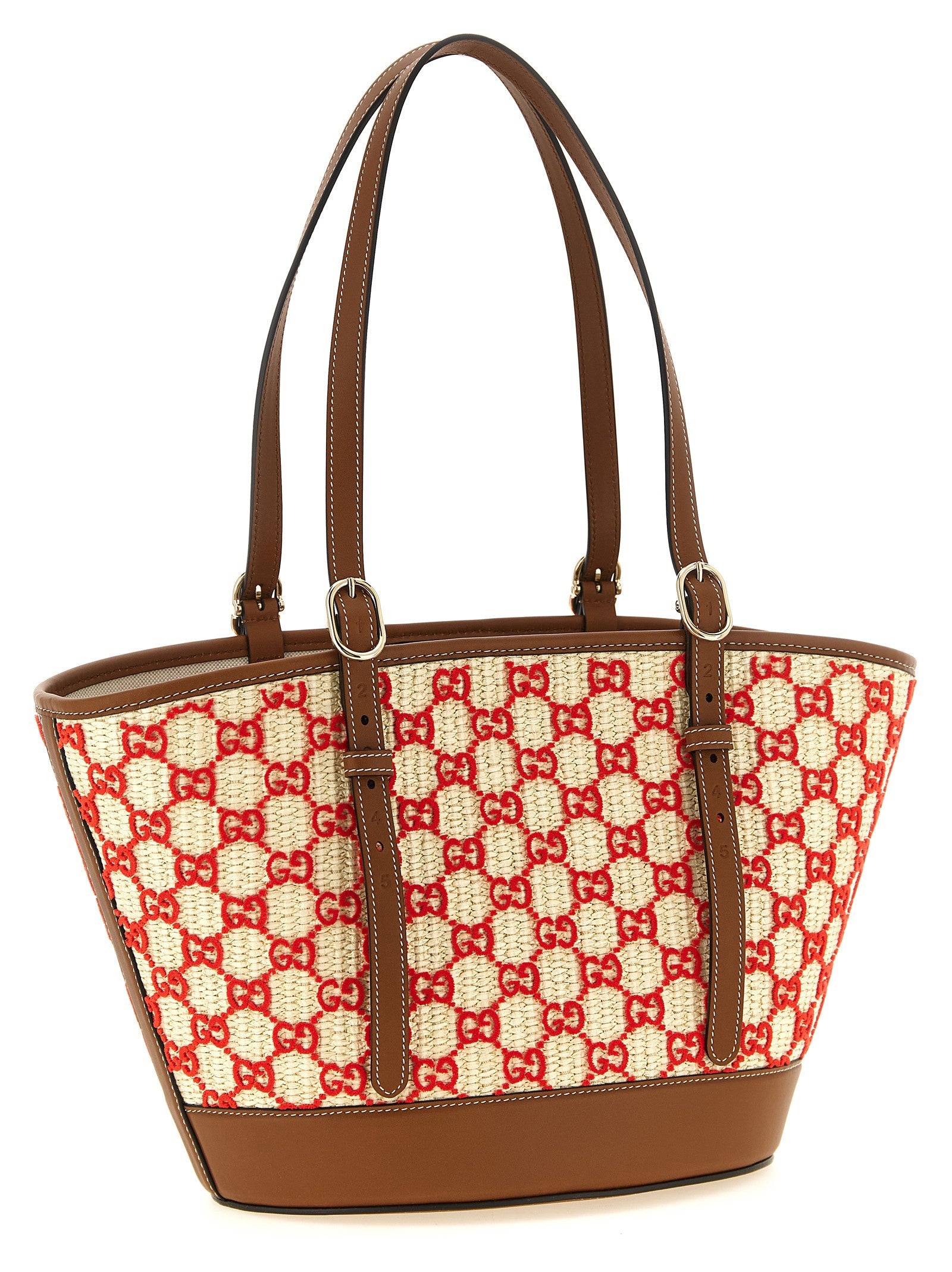 Kleine geflochten Einkaufs Tasche