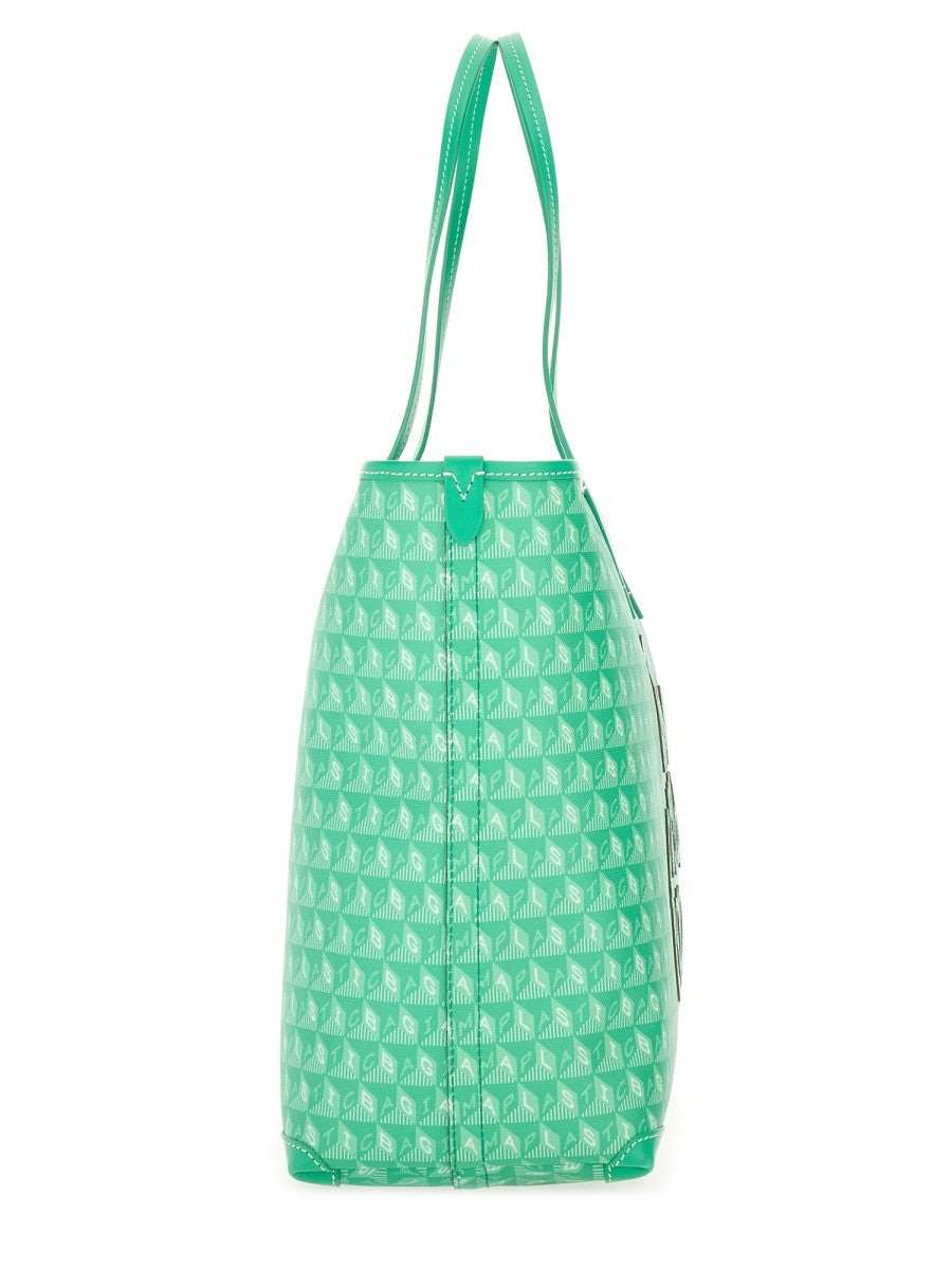 Shopper Mit "I AM A PLASTIC BAG" Muster