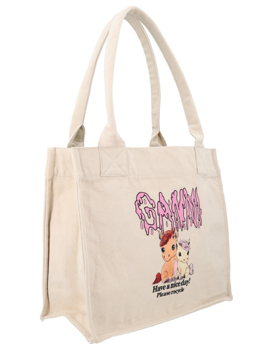 Shopper Mit Print