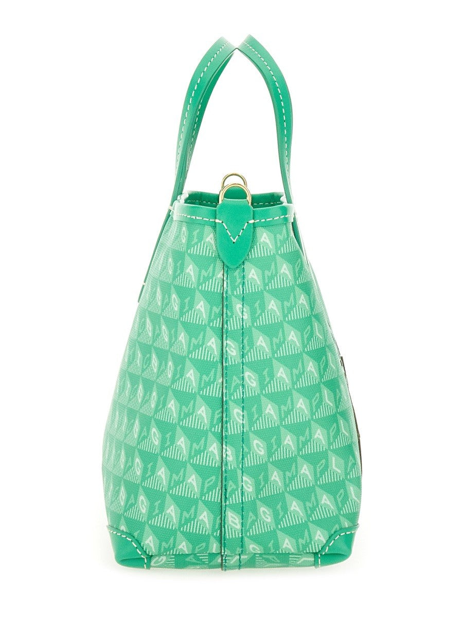 XS Shopper Mit "I AM A PLASTIC BAG" Muster